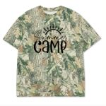 Custom Printed Camo Oversized Box S/S Tee 7.5 OZ Thumbnail
