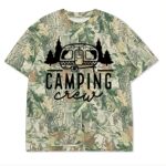 Custom Printed Camo Oversized Box S/S Tee 7.5 OZ Thumbnail