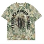 Custom Printed Camo Oversized Box S/S Tee 7.5 OZ Thumbnail