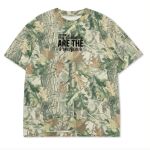 Custom Printed Camo Oversized Box S/S Tee 7.5 OZ Thumbnail