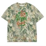 Custom Printed Camo Oversized Box S/S Tee 7.5 OZ Thumbnail