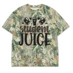 Custom Printed Camo Oversized Box S/S Tee 7.5 OZ Thumbnail