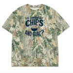 Custom Printed Camo Oversized Box S/S Tee 7.5 OZ Thumbnail