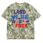 Custom Printed Camo Oversized Box S/S Tee 7.5 OZ Thumbnail