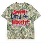 Custom Printed Camo Oversized Box S/S Tee 7.5 OZ Thumbnail