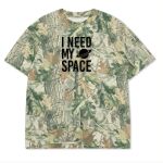 Custom Printed Camo Oversized Box S/S Tee 7.5 OZ Thumbnail
