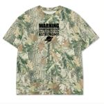 Custom Printed Camo Oversized Box S/S Tee 7.5 OZ Thumbnail