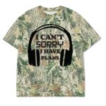 Custom Printed Camo Oversized Box S/S Tee 7.5 OZ Thumbnail
