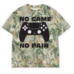 Custom Printed Camo Oversized Box S/S Tee 7.5 OZ Thumbnail