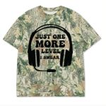 Custom Printed Camo Oversized Box S/S Tee 7.5 OZ Thumbnail