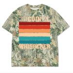Custom Printed Camo Oversized Box S/S Tee 7.5 OZ Thumbnail