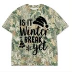 Custom Printed Camo Oversized Box S/S Tee 7.5 OZ Thumbnail