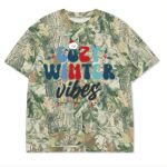 Custom Printed Camo Oversized Box S/S Tee 7.5 OZ Thumbnail