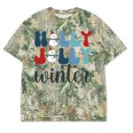 Custom Printed Camo Oversized Box S/S Tee 7.5 OZ Thumbnail