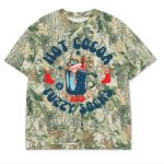 Custom Printed Camo Oversized Box S/S Tee 7.5 OZ Thumbnail