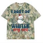 Custom Printed Camo Oversized Box S/S Tee 7.5 OZ Thumbnail