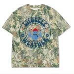 Custom Printed Camo Oversized Box S/S Tee 7.5 OZ Thumbnail