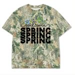 Custom Printed Camo Oversized Box S/S Tee 7.5 OZ Thumbnail