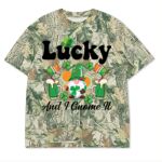 Custom Printed Camo Oversized Box S/S Tee 7.5 OZ Thumbnail