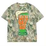 Custom Printed Camo Oversized Box S/S Tee 7.5 OZ Thumbnail