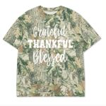 Custom Printed Camo Oversized Box S/S Tee 7.5 OZ Thumbnail