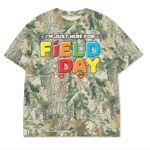 Custom Printed Camo Oversized Box S/S Tee 7.5 OZ Thumbnail