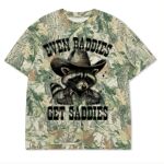 Custom Printed Camo Oversized Box S/S Tee 7.5 OZ Thumbnail