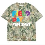 Custom Printed Camo Oversized Box S/S Tee 7.5 OZ Thumbnail