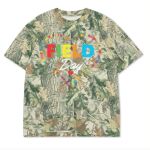 Custom Printed Camo Oversized Box S/S Tee 7.5 OZ Thumbnail