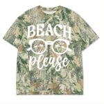 Custom Printed Camo Oversized Box S/S Tee 7.5 OZ Thumbnail