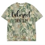 Custom Printed Camo Oversized Box S/S Tee 7.5 OZ Thumbnail