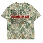 Custom Printed Camo Oversized Box S/S Tee 7.5 OZ Thumbnail