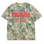 Custom Printed Camo Oversized Box S/S Tee 7.5 OZ Thumbnail