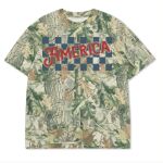 Custom Printed Camo Oversized Box S/S Tee 7.5 OZ Thumbnail