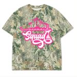 Custom Printed Camo Oversized Box S/S Tee 7.5 OZ Thumbnail