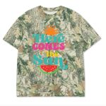 Custom Printed Camo Oversized Box S/S Tee 7.5 OZ Thumbnail