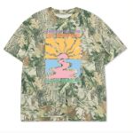 Custom Printed Camo Oversized Box S/S Tee 7.5 OZ Thumbnail