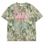 Custom Printed Camo Oversized Box S/S Tee 7.5 OZ Thumbnail