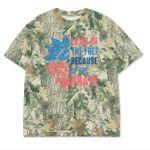 Custom Printed Camo Oversized Box S/S Tee 7.5 OZ Thumbnail