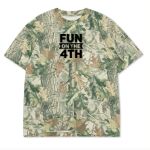 Custom Printed Camo Oversized Box S/S Tee 7.5 OZ Thumbnail