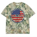 Custom Printed Camo Oversized Box S/S Tee 7.5 OZ Thumbnail