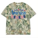 Custom Printed Camo Oversized Box S/S Tee 7.5 OZ Thumbnail