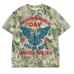 Custom Printed Camo Oversized Box S/S Tee 7.5 OZ Thumbnail