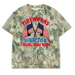 Custom Printed Camo Oversized Box S/S Tee 7.5 OZ Thumbnail