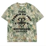 Custom Printed Camo Oversized Box S/S Tee 7.5 OZ Thumbnail