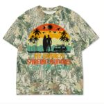 Custom Printed Camo Oversized Box S/S Tee 7.5 OZ Thumbnail