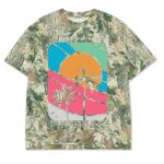 Custom Printed Camo Oversized Box S/S Tee 7.5 OZ Thumbnail