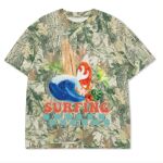 Custom Printed Camo Oversized Box S/S Tee 7.5 OZ Thumbnail