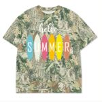 Custom Printed Camo Oversized Box S/S Tee 7.5 OZ Thumbnail