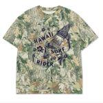 Custom Printed Camo Oversized Box S/S Tee 7.5 OZ Thumbnail